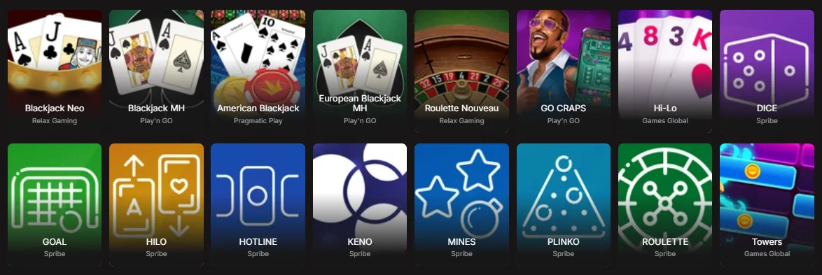 betninja casino table